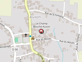 Carte de Ecole Maternelle à Auxon