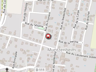 Carte de Scea Feuerbach à Muntzenheim