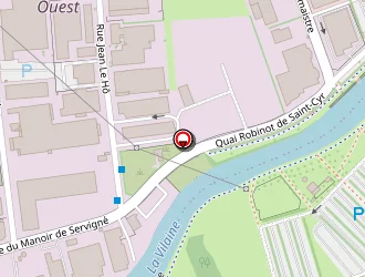 Carte de A.u.a Structures à Rennes