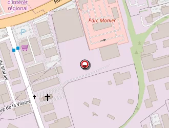 Carte de Kf Bretagne à Rennes