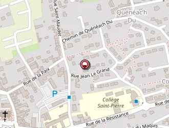 Carte de Centre De Loisirs à Briec