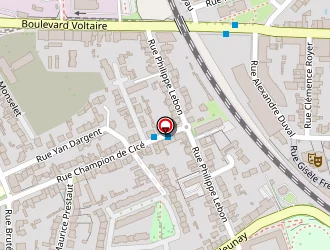 Carte de Bm Plomberie à Rennes