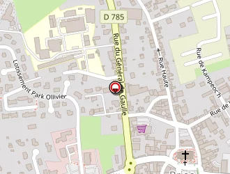 Carte de Prat Revois (earl) à Briec