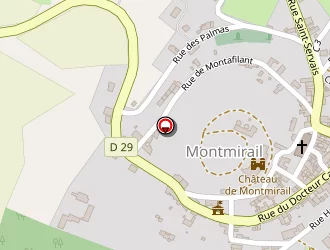 Carte de Agence Postale à Montmirail