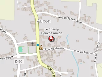 Carte de Martin Joël à Auxon