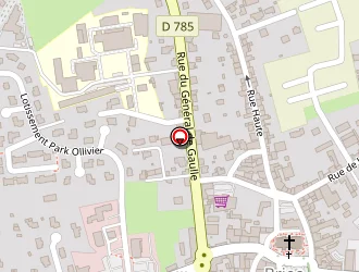 Carte de Auto Ecole Le Grand à Briec