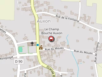 Carte de Espace A Et G à Auxon