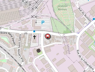 Carte de Brigitte Pion à Rennes