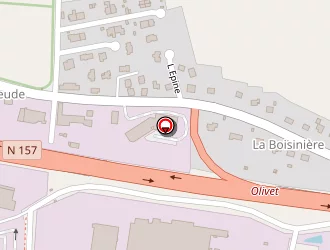 Carte de Mcdonald's à Servon-sur-vilaine