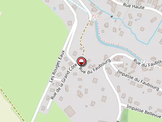 Carte de Viry Batiments à Pouxeux