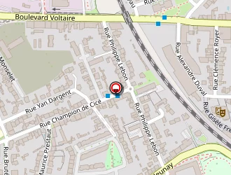 Carte de Nicolas Jean-claude à Rennes