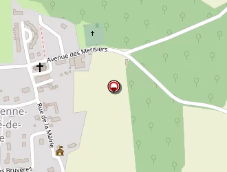 Carte de Terrain De Football à Saint-étienne-du-gué-de-l'isle