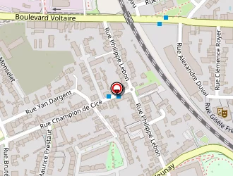 Carte de Richard Alexandre à Rennes