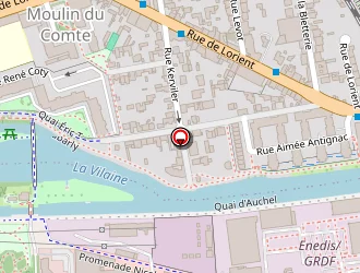 Carte de Christian Blin à Rennes