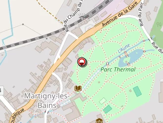 Carte de La Poste à Martigny-les-bains