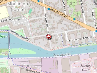 Carte de La P'tite Etape à Rennes