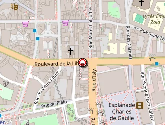 Carte de 1.2.3. à Rennes