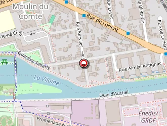 Carte de La Station Gourmande à Rennes