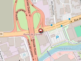 Carte de Parqueterie à Rennes