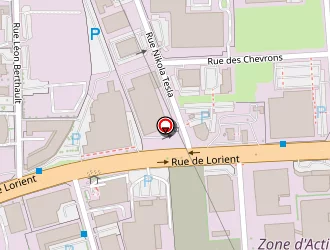 Carte de Der Mad à Rennes