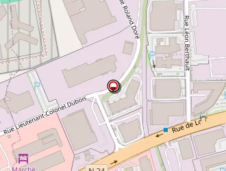 Carte de Gefco à Rennes