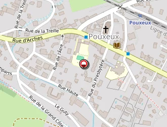 Carte de Saclusa à Pouxeux