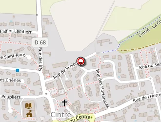 Carte de Restaurant Du Centre à Cintré