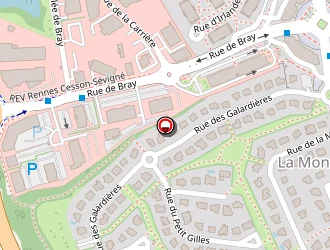 Carte de Hubert Jacques à Cesson-sévigné