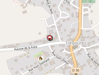 Carte de Glazik Metal à Trégourez