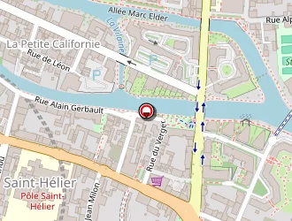 Carte de Le Salon Du Quartier à Rennes