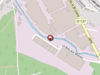 Carte de Lbe à Brûlatte (la)