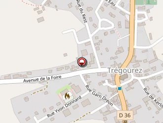 Carte de Au Salon à Trégourez