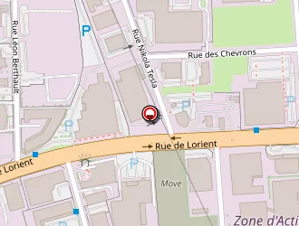 Carte de Pro Duo à Rennes