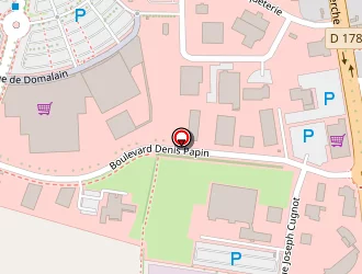 Carte de Espace Revêtement Pouteau à Vitré