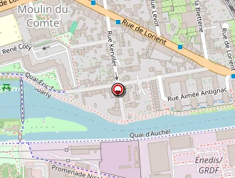 Carte de Barthelemy Matthieu à Rennes