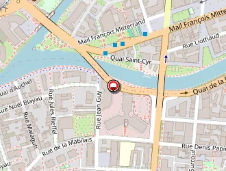 Carte de Cality Patrimoine à Rennes