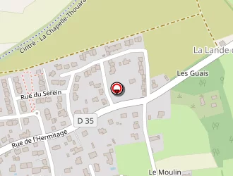 Carte de Bauché Chantal à Cintré