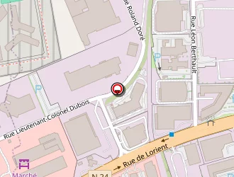 Carte de Cge Distribution (cgde) à Rennes