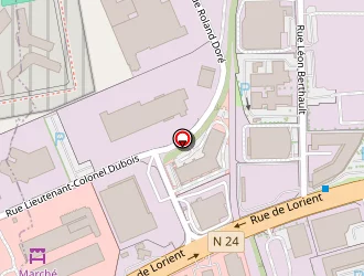 Carte de S.a.t.e.o. Maintenance à Rennes