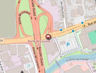 Carte de Rouxel à Rennes