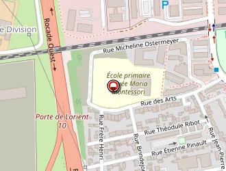 Carte de Asfad à Rennes