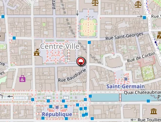 Carte de Ateliers Terre Et Feu à Rennes