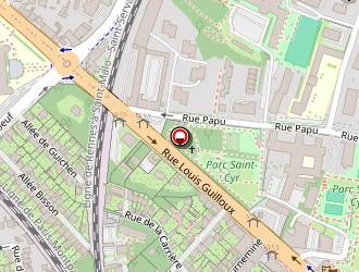 Carte de Quéguiner Matériaux à Rennes