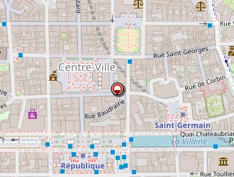 Carte de Tvs Rennes (télévision Vidéo Services) à Rennes