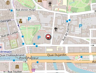 Carte de Le Bouquiniste à Rennes