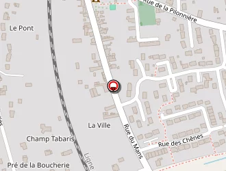 Carte de Cosme Benjamin à Guierche (la)