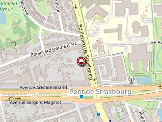 Carte de Société Générale à Rennes