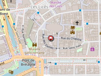 Carte de Péniche Spectacle à Rennes