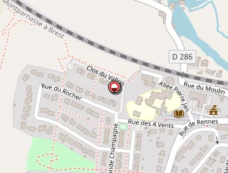 Carte de Gautier Anne à Brécé