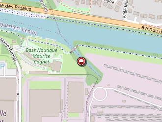 Carte de Les Régates Rennaises à Rennes